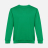 Свитшот унисекс Delta, зеленый