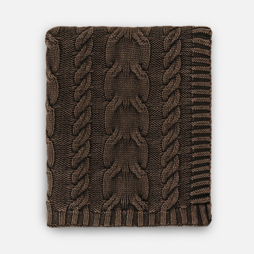 Плед Hygge, коричневый