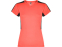 Футболка Suzuka женская, неоновый коралловый/черный