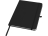 Teak блокнот А5 из переработан. материала в твердой обложке с линован. страницами - сплошной черный