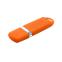 Флешка Shape с покрытием Софт Тач 16 GB, Оранжевый