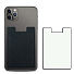 Держатель карт на телефоне SlimPocket, Черный