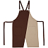 Фартук Picante, коричневый с бежевым
