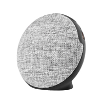 Bluetooth колонка FABRIC BASS круглая, черный, серый Bluetooth колонка FABRIC BASS круглая, черный, серый