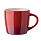 Ceramic mug 300ml, красный