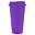 Стакан с крышкой Color Cap, фиолетовый