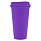 Стакан с крышкой Color Cap, фиолетовый