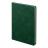 Ежедневник недатированный Muse, зеленый, А5, с декоративной коричневой полосой, блок в линейку, зеленый