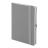 Бизнес-блокнот OXI, A5, серый, твердая обложка, RPET, в линейку, серый