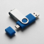 USB3.0/USB Type-C флешка на 16 Гб Квебек C, синий