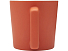 Cali Керамическая кружка объемом 370 мл с матовой отделкой - Оранжевый