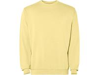 Свитшот Jaya унисекс, солнечно-желтый выстиранный WASHED