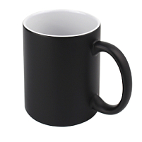 Кружка-хамелеон керамическая Йорк, Черный