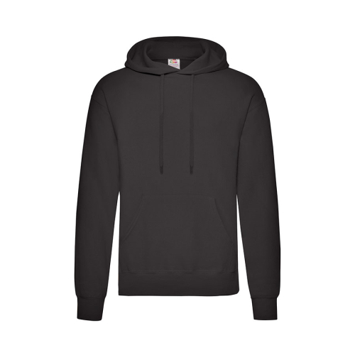 Толстовка с начесом CLASSIC HOODED SWEAT 280, черный