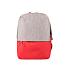 Рюкзак BEAM MINI, серый, красный