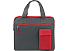Конференц сумка Session, серый/красный