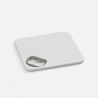 Костер с открывашкой для бутылок Bartender, ver.2, белый Костер с открывашкой для бутылок Bartender, ver.2, белый