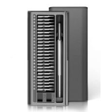 Отвертка с набором из 26 насадок Tools Workhard, Черный