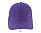 Бейсболка LONG BEACH, Темно-фиолетовый