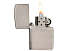 Зажигалка ZIPPO Armor™ c покрытием Brushed Chrome, латунь/сталь, серебристая, матовая, 38x13x57 мм