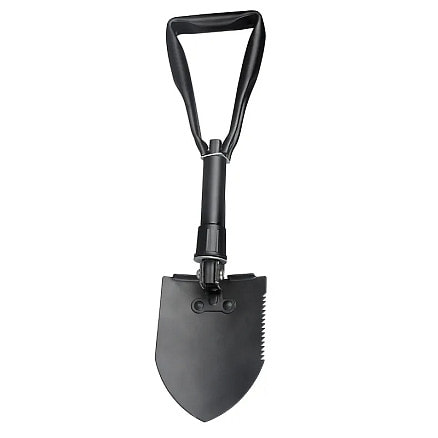 Лопата складная Tools Sheffield в чехле, Чёрный