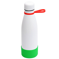 Термобутылка герметичная вакуумная Olivia To Go, Белый/красный/зеленый