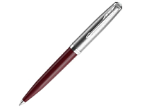 Шариковая ручка Parker 51 CORE BURGUNDY CT, стержень: M, цвет чернил: black, в подарочной упаковке. Шариковая ручка Parker 51 CORE BURGUNDY CT, стержень: M, цвет чернил: black, в подарочной упаковке.