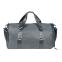 Сумка спортивная "Gym"; серая; 45х21х20 см; полиэстер, темно-серый