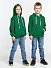 Толстовка с капюшоном детская Kirenga Kids, зеленая
