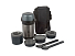 Термос из нерж.стали с пластиковыми контейнерами и ложкой тм THERMOS JLS-1601 Food 1.6L, серый