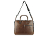 Сумка Mano Don Valentino, натуральная кожа в коричневом цвете, 41,5 х 31 х 10 см