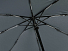 Зонт-автомат Lumet с куполом из переработанного пластика, серый