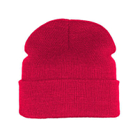 Шапка вязаная двойная ESSENTIAL, красный Шапка вязаная двойная ESSENTIAL, красный