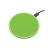 Беспроводное зарядное устройство с подсветкой 15W Auris, салатовое