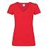 Футболка женская LADY FIT V-NECK T 210, красный