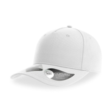 Бейсболка FIJI, 5 клиньев, застежка на липучке, белый