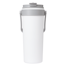 Термокружка вакуумная Solo, белая