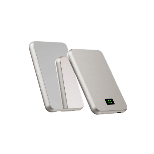 Внешний беспроводной аккумулятор Xoopar Smile с MagSafe и зеркалом, 5000 мА·ч