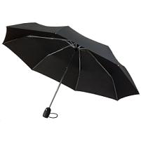Зонт складной Comfort, черный Зонт складной Comfort, черный