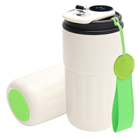 Термокружка Ashly To Go, Белый/светло-зелёный