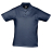 Поло мужское PRESCOTT MEN 170, темно-синий
