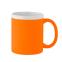 Кружка 300 мл, неоновый оранжевый цвет