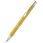 Ручка металлическая Holly, Жёлтый.