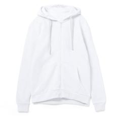 Толстовка на молнии с капюшоном Siverga 2.0, белая