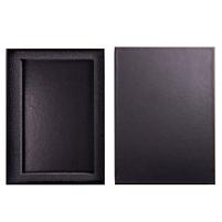 Коробка подарочная с ложементом для ежедневника размером 13*21 см, черный Коробка подарочная с ложементом для ежедневника размером 13*21 см, черный