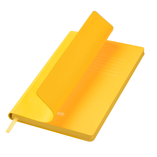 Ежедневник Латте (Latte NEW) недатированный, желтый/желтый