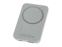 Магнитный беспроводной внешний аккумулятор MagnetIQ, 5000 mah, 10 W, серый Cool gray 7C