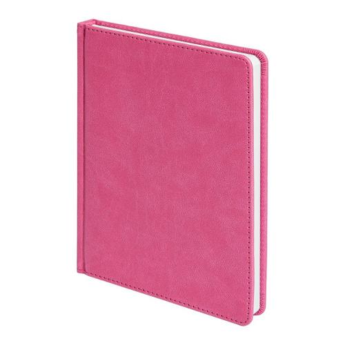 Ежедневник недатированный Bliss,  формат А5, в линейку, розовый