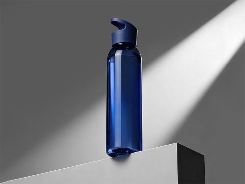 Бутылка для воды Plain 630 мл, синий