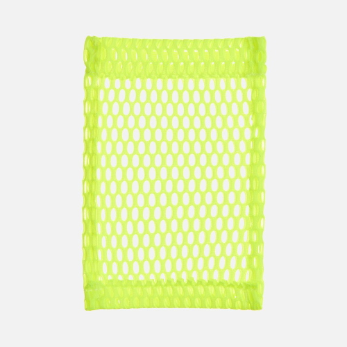 Карман из крупной сетки Pose, желтый неон